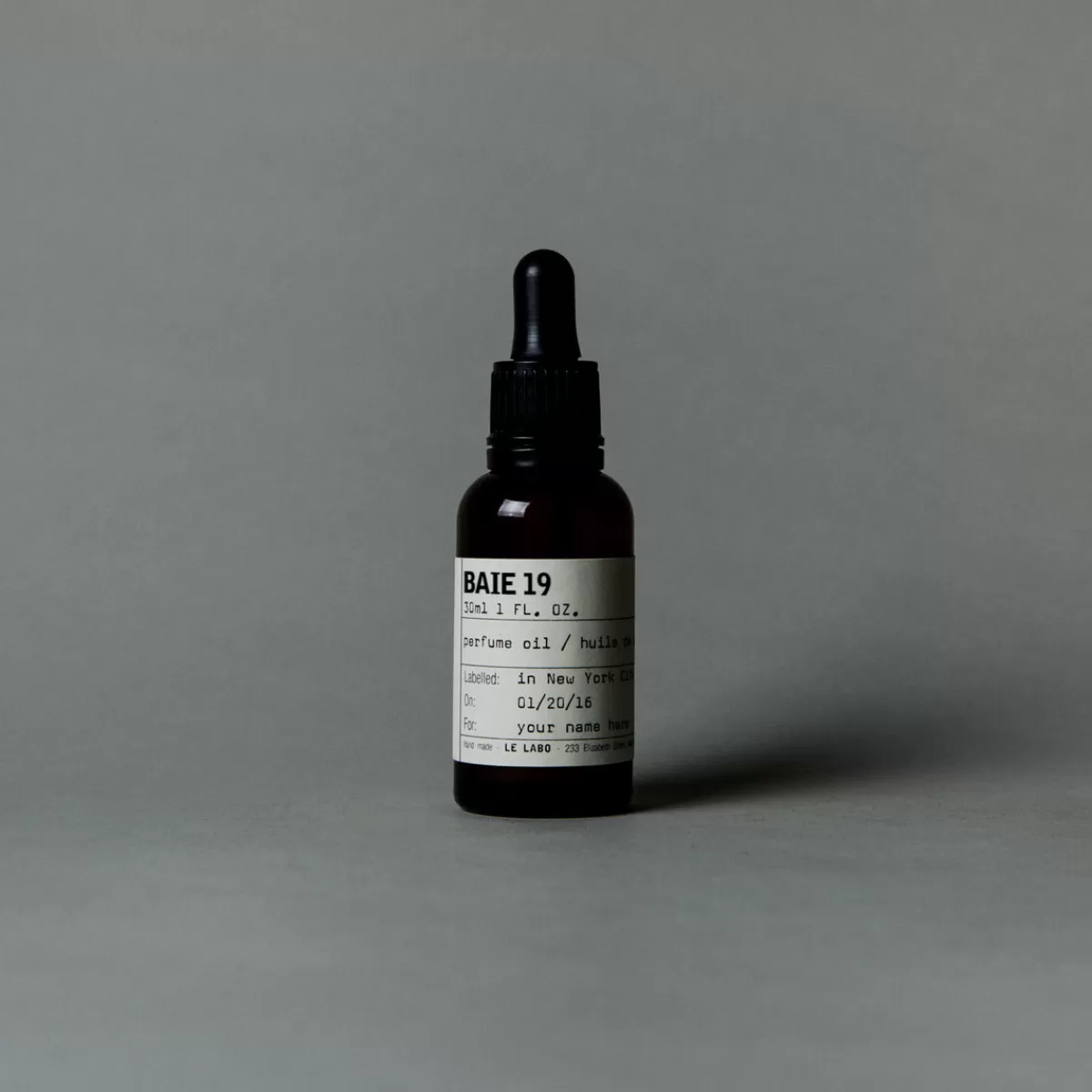 Le Labo Baie 19- Perfume Oil