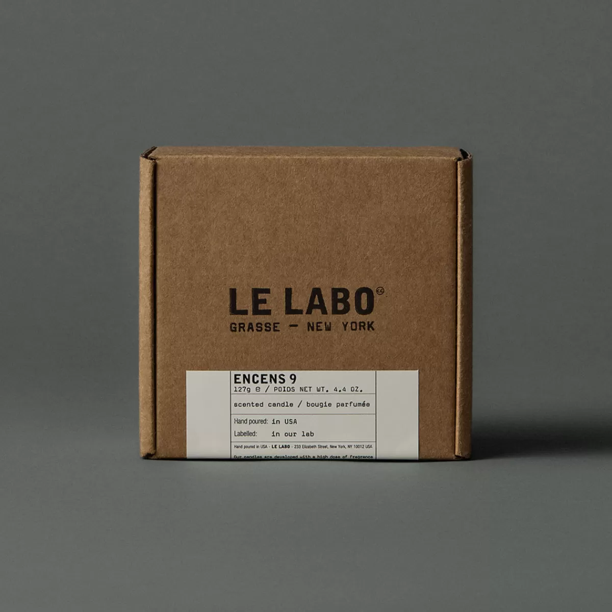 Le Labo Encens 9- Concrete Candle