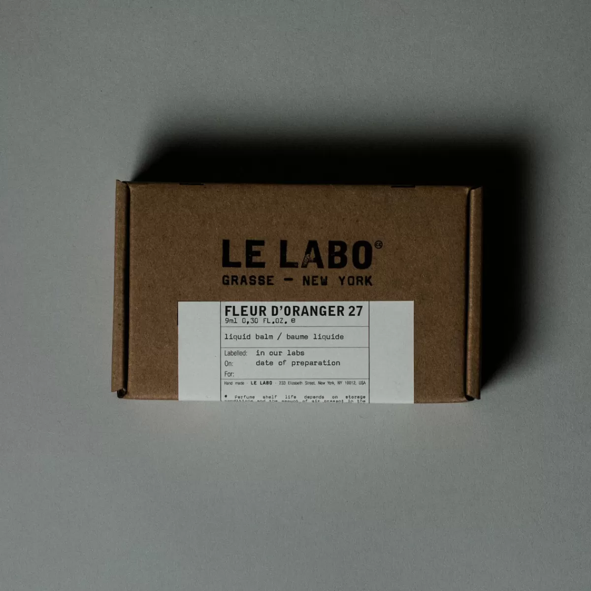 Le Labo Fleur D'Oranger 27- Liquid Balm