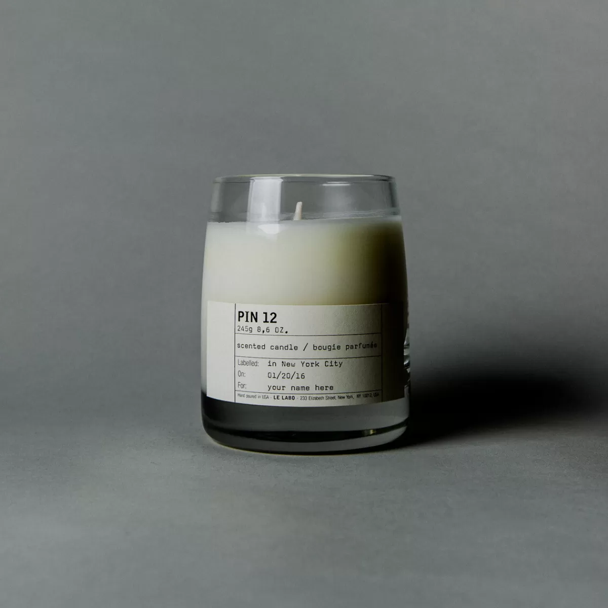 Le Labo Pin 12- Classic Candle