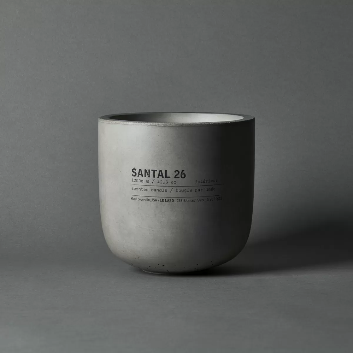 Le Labo Santal 26- Concrete Candle